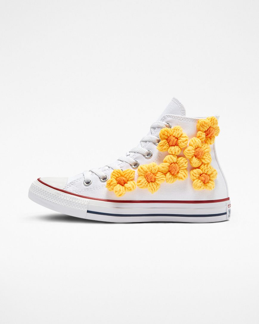 Zapatillas Altas Converse Chuck Taylor All Star LTD 3D Floral Mujer Amarillo Flores | PE 0E2LP5